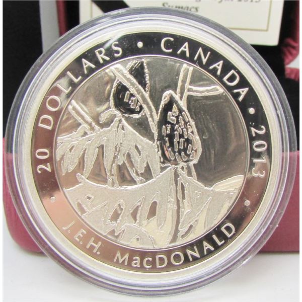 2013 Canada $20 Fine Silver Coin - Sumacs - By RCM