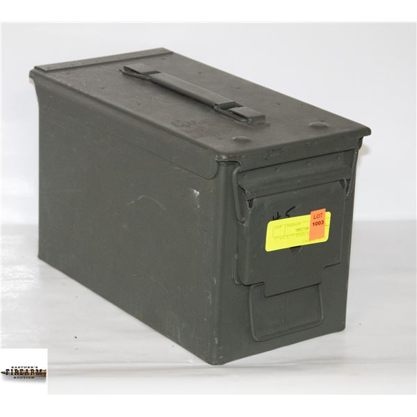 12" X 6" X 7.5" STEEL AMMO CAN