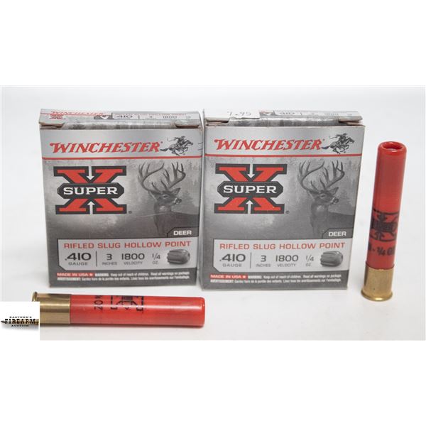 10 WINCHESTER SUPER X .410 RIFLED SLUGS