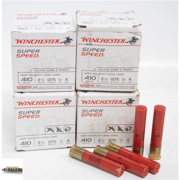 85 WINCHESTER SUPER SPEED 2 1/2" 410 SHELLS
