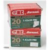 Image 1 : 40 BARNAUL 7.62 X 39 FMJ CARTRIDGES