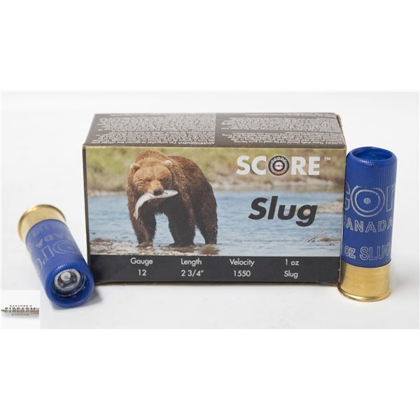 10 SCORE 12 GUAGE 2 3/4  1 0Z SHOTGUN SLUGS