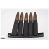 5 INERT 7.62X39 CARTRIDGES ON STRIPER CLIP
