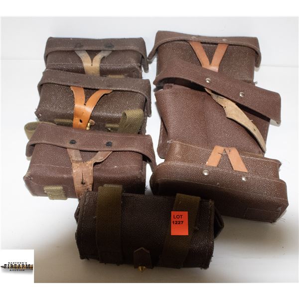 7 AMMO POUCHES