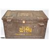 Image 1 : 18" X 11" X 10.5" METAL AMMO CRATE
