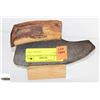Image 1 : AUTHENTIC ULU CARIBOU ANTLER HANDLE