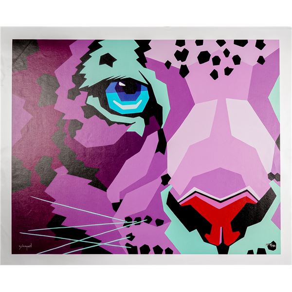 Schim Schimmel, Limited Edition Giclee on Canvas, In Focus, Signed