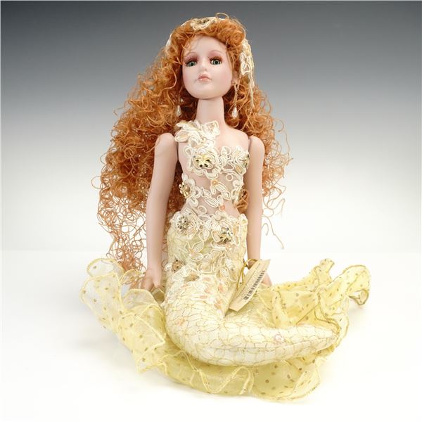 Show-Stoppers Inc Porcelain Doll, Sea Treasure Mermaid