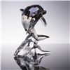 Image 2 : Swarovski Crystal Figurine, Dolphin Mother