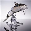 Image 3 : Swarovski Crystal Figurine, Dolphin Mother