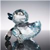 Image 4 : Swarovski Crystal Figurine, Happy Duck Snowflake