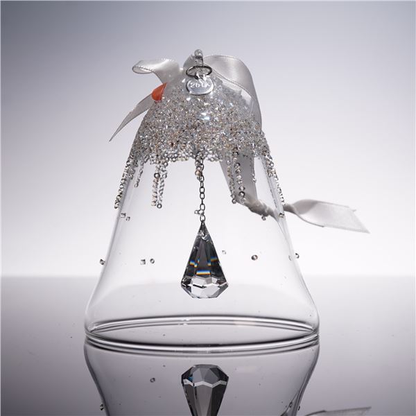 Swarovski Crystal Christmas Bell Ornament 2017