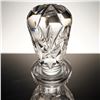 Image 4 : Brilliant Cut Crystal Decanter with Stopper: Starburst-Hobstar Design