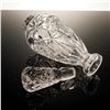 Image 5 : Brilliant Cut Crystal Decanter with Stopper: Starburst-Hobstar Design