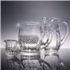 Image 1 : 3pc Waterford Crystal Colleen Jug, Martini Pitcher, and Lismore Creamer