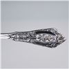 Image 2 : 2pc Wallace Sterling Silver Rose Point Soup Spoon Set