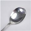 Image 3 : 2pc Wallace Sterling Silver Rose Point Soup Spoon Set