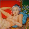 Image 2 : Igor Tulipanov, Framed Giclee on Canvas, Catherine (The Great)