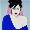 Image 2 : Patrick Nagel Framed Color Poster Blue Sweater by Graphics Posters