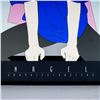 Image 3 : Patrick Nagel Framed Color Poster Blue Sweater by Graphics Posters