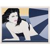 Image 1 : Carlos Sanchez, Large Art Deco Style Serigraph on Paper