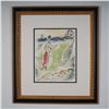 Image 1 : Marc Chagall (Aft.) Offset Color Lithograph on Paper, Athena & Odysseus