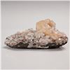 Image 1 : Apophyllite and Stilbite Crystal Geode Cluster