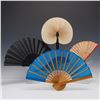 Image 6 : 4pc Group of Four Decorative Folding Hand Fans