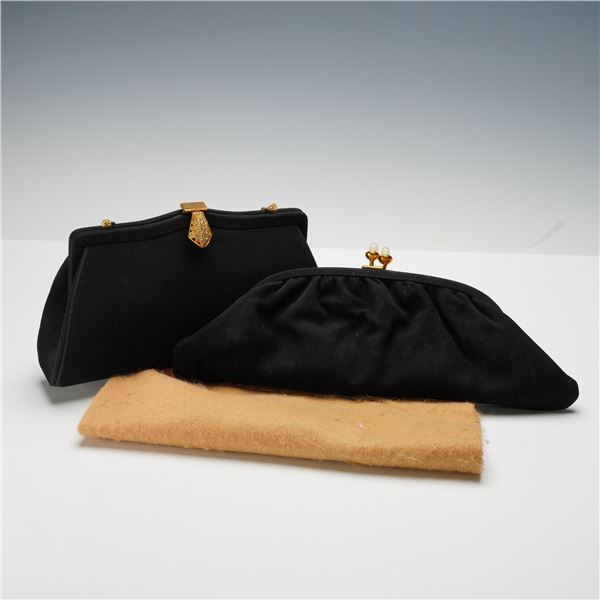 2pc Vintage Evening Handbags, Made In England