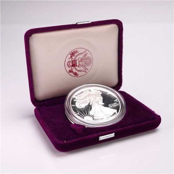 1991-S U.S. 1oz Silver Eagle Proof Coin OGP