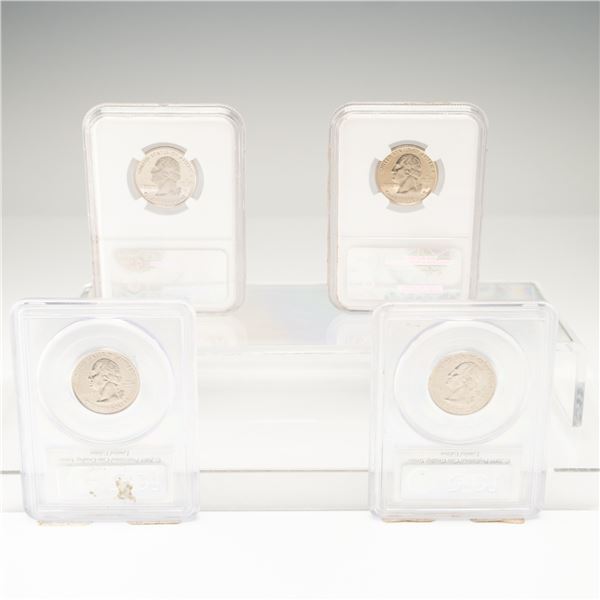 4pc Certified State Quarters NGC PCGS Hawaii Kentucky FL
