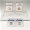 Image 2 : 4pc Certified State Quarters NGC PCGS Hawaii Kentucky FL