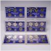 Image 2 : 6pc United States Mint State Quarter Proof Sets