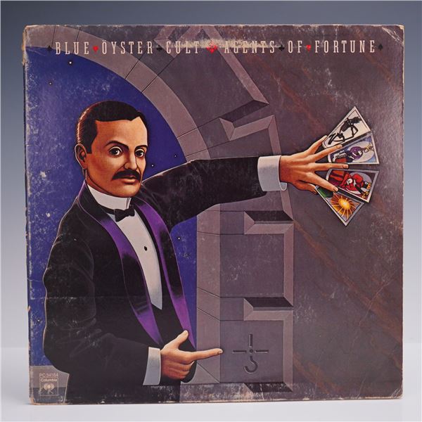 Blue Oyster Cult LP Record - Agents of Fortune, 1976