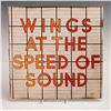 Image 1 : Capitol Records Wings Vinyl Record,  At the Speed of Sound