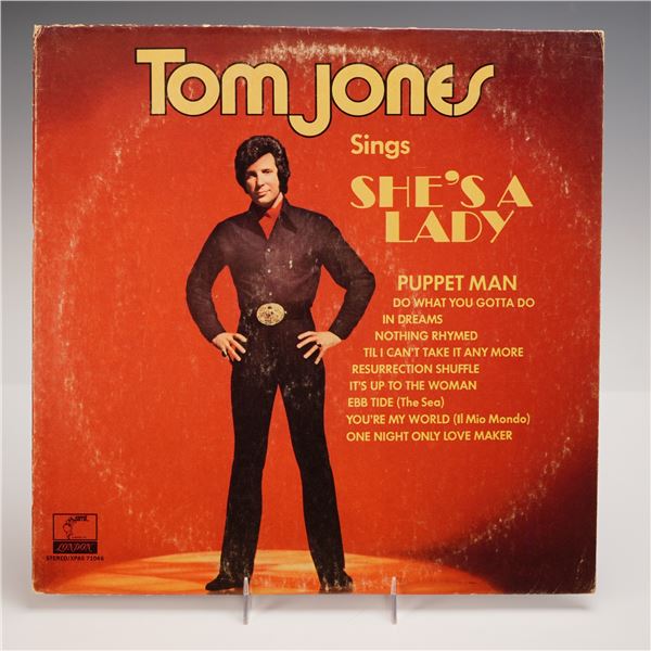 Parrot Records Tom Jones Vinyl Record, Shes a Lady