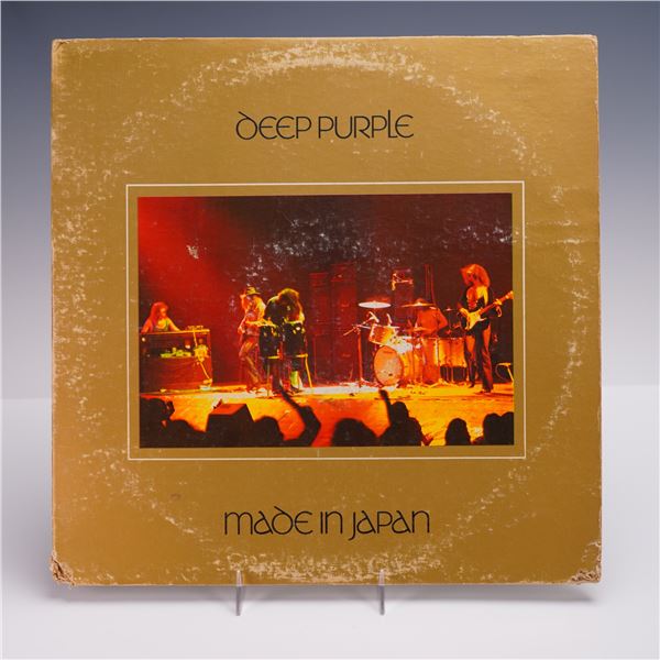 Warner Bros. Records Deep Purple Vinyl Record, Made in Japan
