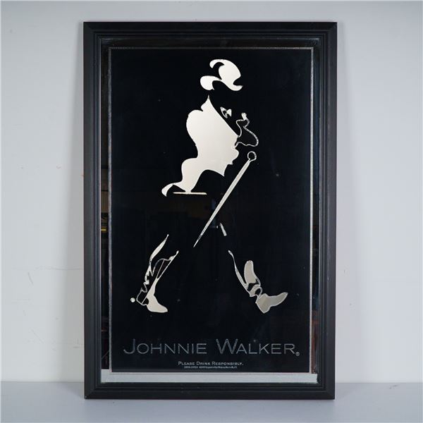 Original Johnnie Walker Mirror Sign