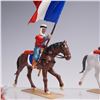 Image 4 : 15pc French Spahis and Berber Toy Soldiers by Alymer