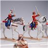 Image 5 : 15pc French Spahis and Berber Toy Soldiers by Alymer