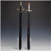Image 3 : 2pc Fantasy Display Swords With Ornate Handles and Sheaths