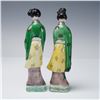 Image 6 : 6pc Chinese and Japanese Figurines and Vases