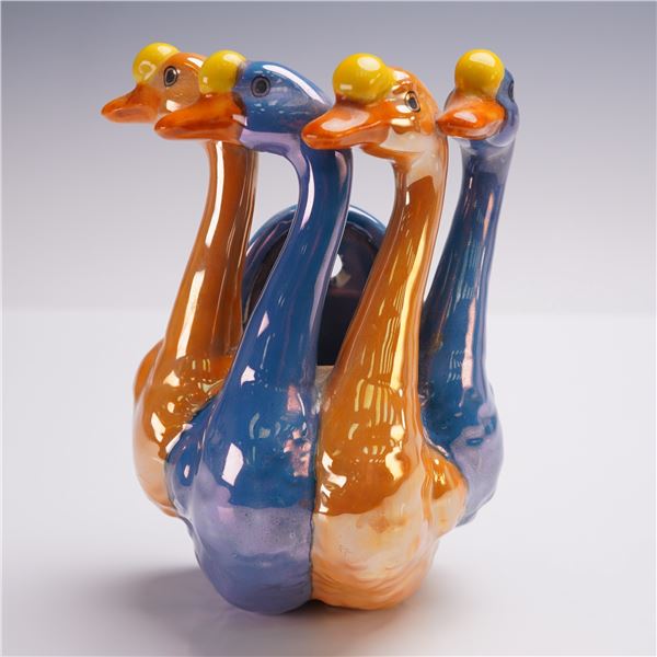 Vintage Made in Japan Goose Wall Pocket Planter