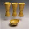 Image 2 : 4pc McCoy Art Pottery Harmony Vases and Bowl
