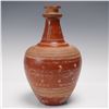 Image 3 : Hand-Painted Redware Terracotta Storage Vessel