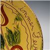 Image 3 : Breininger Pottery Redware Sgraffito Plate with Bird and Flowers