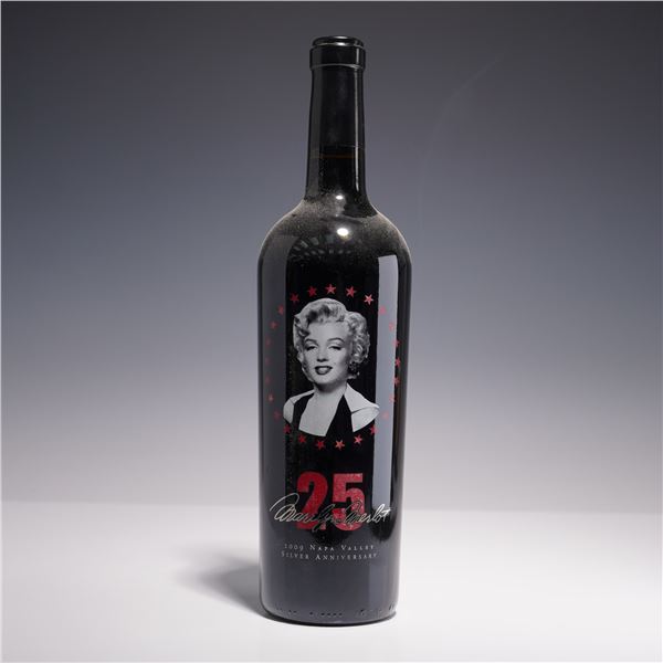 Marilyn Monroe Merlot 2009 Silver Anniversary Napa Valley Red Wine