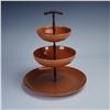 Image 1 : Santa Anita Ware 3 Tier California Pottery Tray
