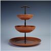 Image 2 : Santa Anita Ware 3 Tier California Pottery Tray