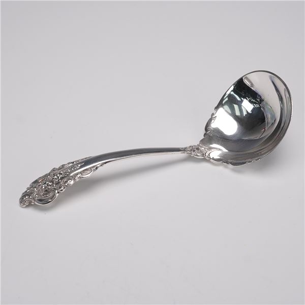 Wallace Sterling Silver Grande Baroque Gray Ladle